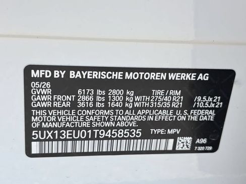 Used 2026 BMW X5 sDrive40i w/ Premium Package RWD image 23
