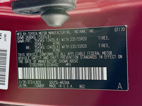 Used 2020 Toyota Highlander Limited image 32