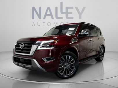 Used 2021 Nissan Armada Platinum w/ Captain's Chairs Package