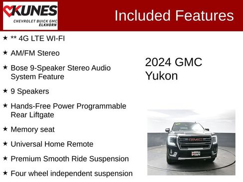 Used 2024 GMC Yukon SLT image 3