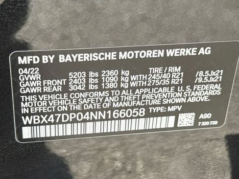 Used 2022 BMW X3 sDrive30i w/ M Sport Package 2 RWD image 42
