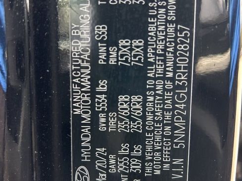 Used 2024 Hyundai Santa Fe SEL FWD image 47