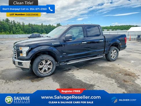 Used 2016 Ford F150 XLT w/ Equipment Group 301A Mid AWD/4WD image 1