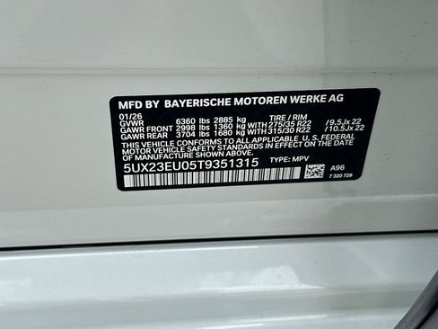 New 2026 BMW X5 xDrive40i w/ Executive Package AWD/4WD image 35