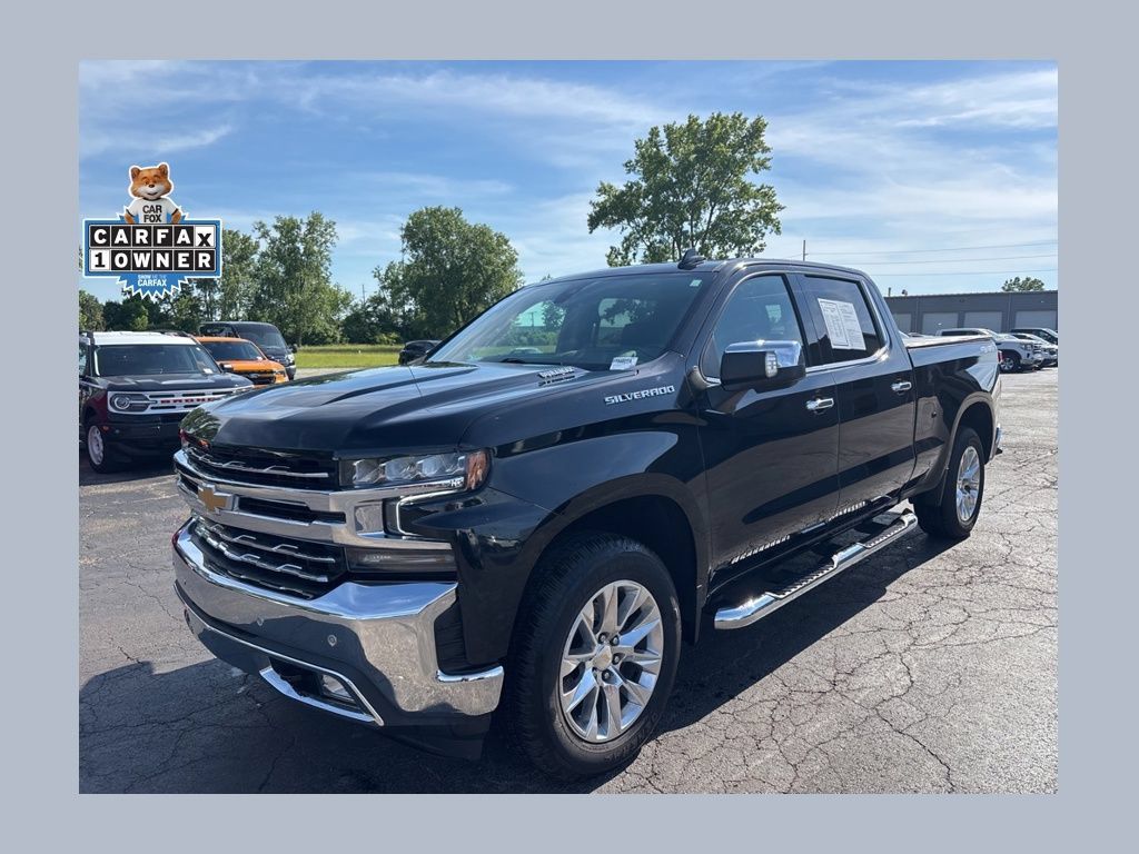 Used 2021 Chevrolet Silverado 1500 LTZ w/ Technology Package AWD/4WD image 1
