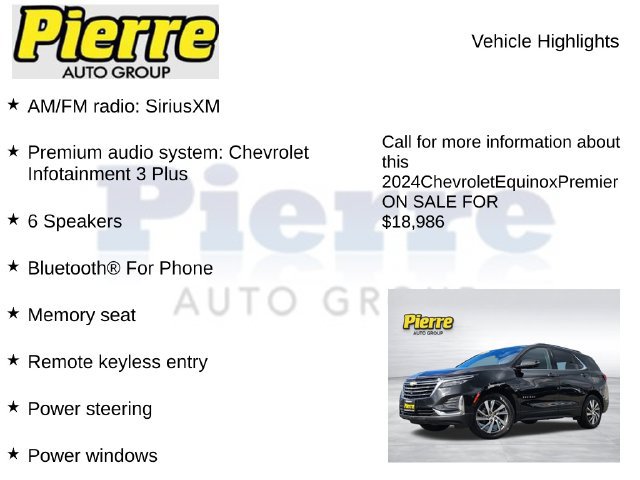 Used 2024 Chevrolet Equinox Premier AWD/4WD image 15