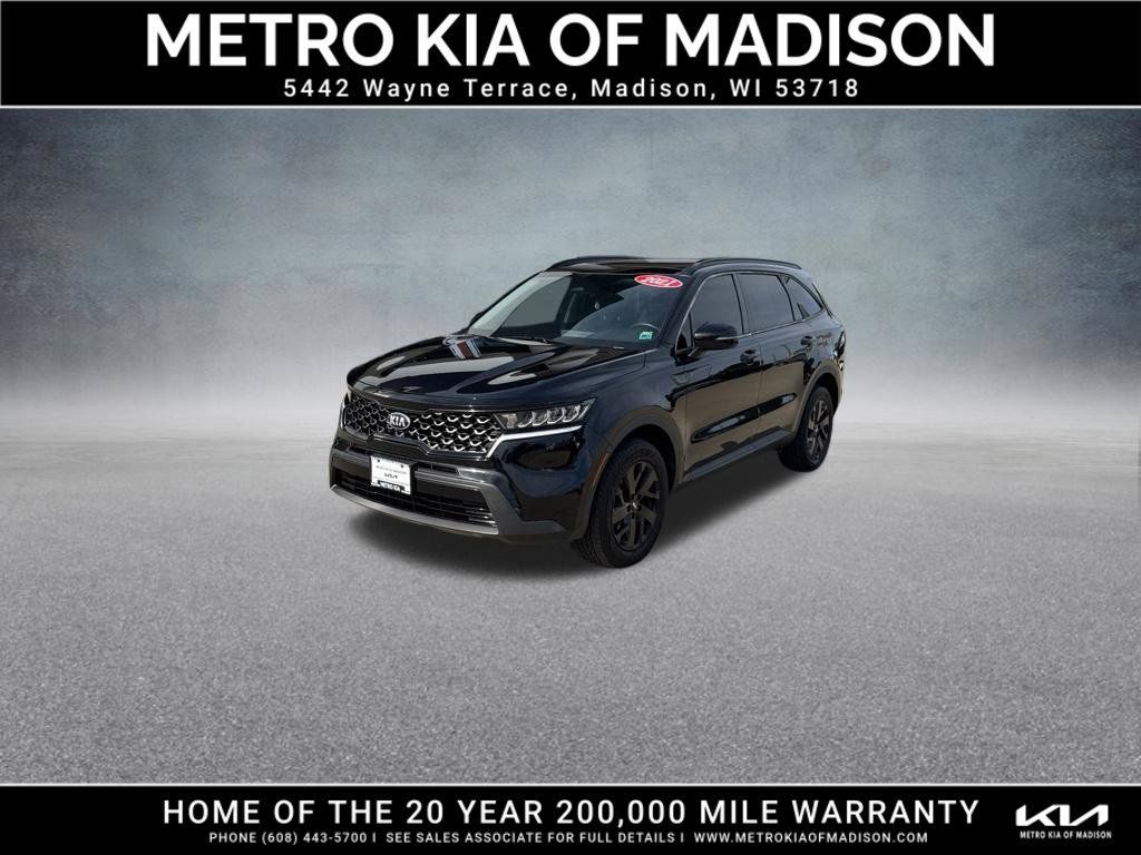 Used 2021 Kia Sorento S w/ Panoramic Sunroof Package AWD/4WD image 3