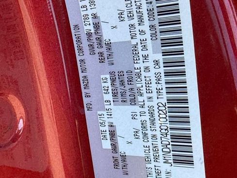 Used 2016 MAZDA MX-5 Miata Grand Touring RWD image 30