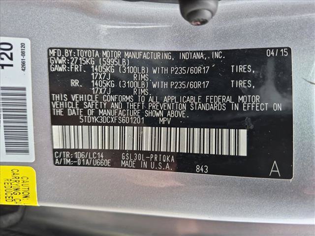 Used 2015 Toyota Sienna XLE FWD image 26