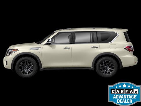 Used 2019 Nissan Armada Platinum w/ Captain's Chairs Package image 3