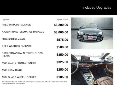 Used 2018 Audi A4 2.0T Premium Plus w/ Premium Plus Package image 3