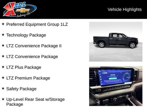 Certified 2024 Chevrolet Silverado 1500 LTZ w/ LTZ Premium Package AWD/4WD image 2