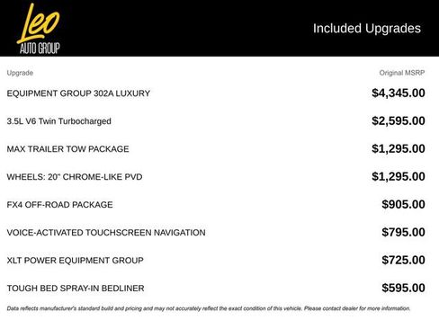 Used 2019 Ford F150 XLT w/ Equipment Group 302A Luxury image 8