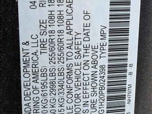 Certified 2023 Honda Pilot LX image 15