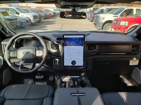 New 2025 Ford F150 Lightning Platinum w/ Dark Elements Package image 13