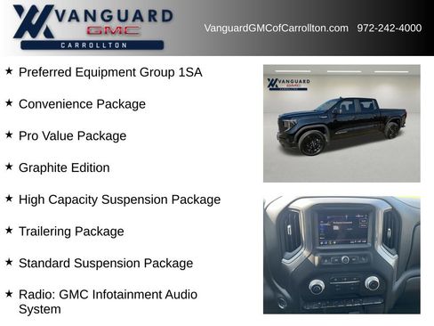 Used 2025 GMC Sierra 1500 Pro w/ Graphite Edition image 6