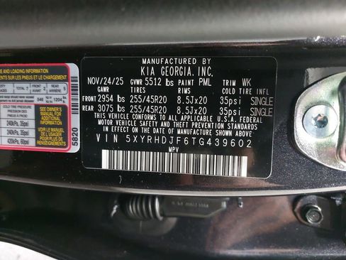 New 2026 Kia Sorento EX image 37