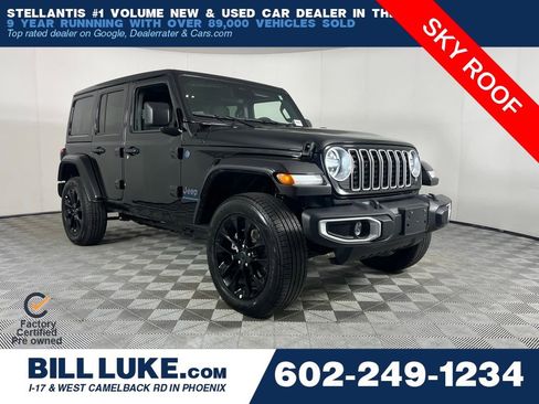 Certified 2025 Jeep Wrangler Unlimited Sahara w/ Safety Group image 1