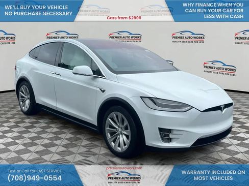 Used 2017 Tesla Model X 90D AWD/4WD image 3