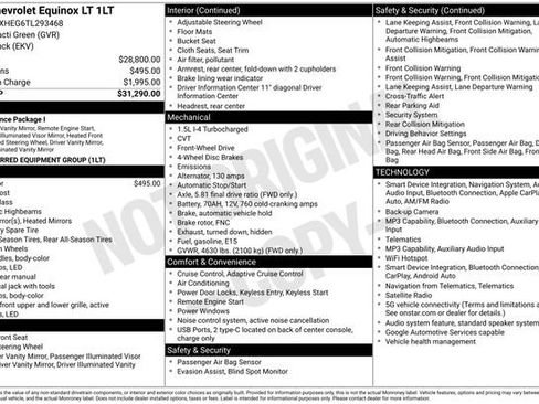 Used 2026 Chevrolet Equinox LT FWD image 34