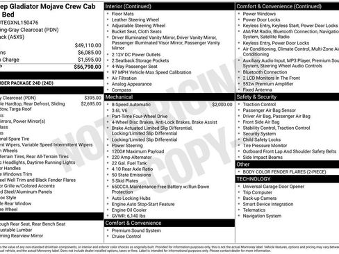 Used 2022 Jeep Gladiator Mojave image 10