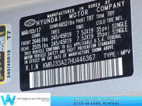 Used 2017 Hyundai Tucson Limited FWD image 25