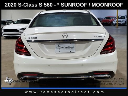 Used 2020 Mercedes-Benz S 560 4MATIC Sedan image 11