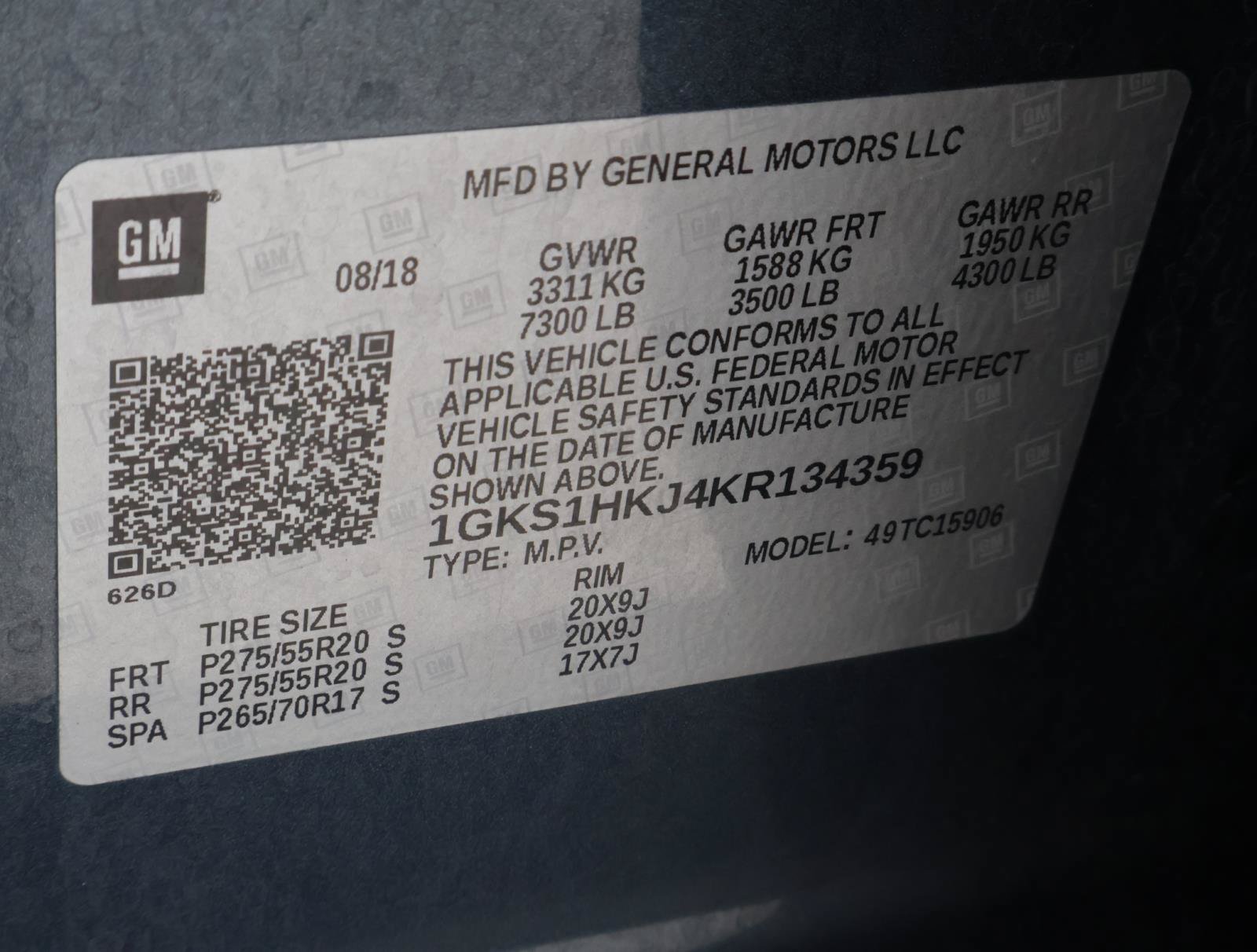 Used 2019 GMC Yukon XL Denali w/ Open Road Package RWD image 25