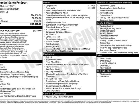 Used 2014 Hyundai Santa Fe Sport w/ Technology Package 04 FWD image 4