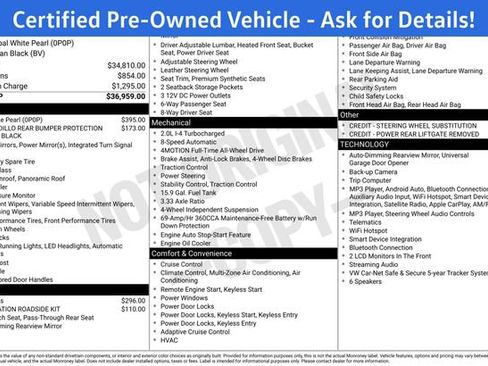 Certified 2023 Volkswagen Tiguan SE R-Line AWD/4WD image 7