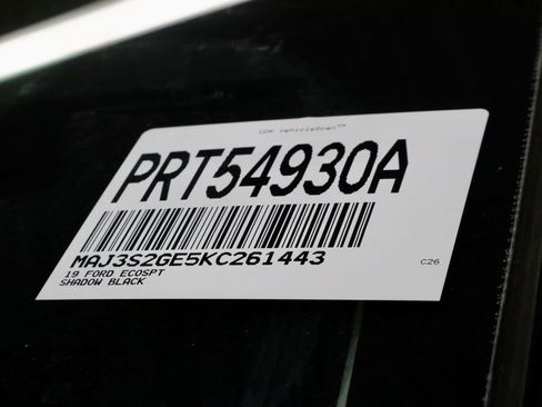 Certified 2019 Ford EcoSport SE image 35