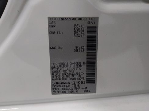 Used 2023 Nissan Altima 2.5 SV FWD image 33