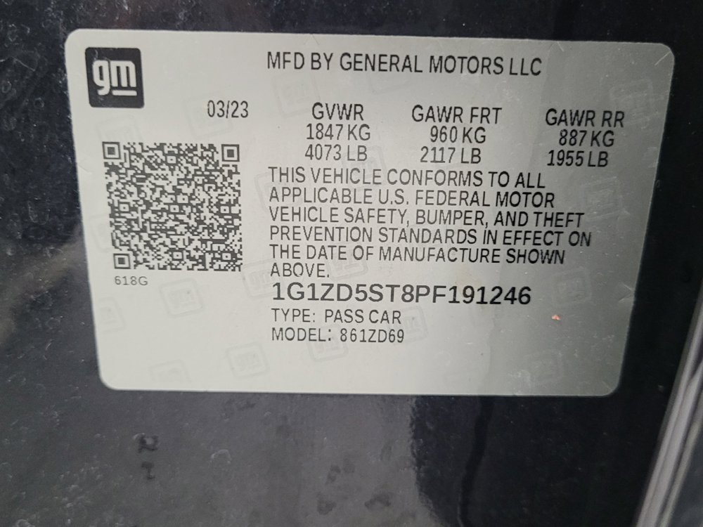 Used 2023 Chevrolet Malibu LT FWD image 33