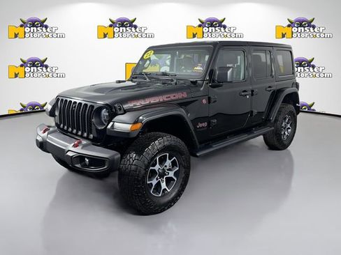 Used 2022 Jeep Wrangler Unlimited Rubicon w/ LED Lighting Group AWD/4WD image 1