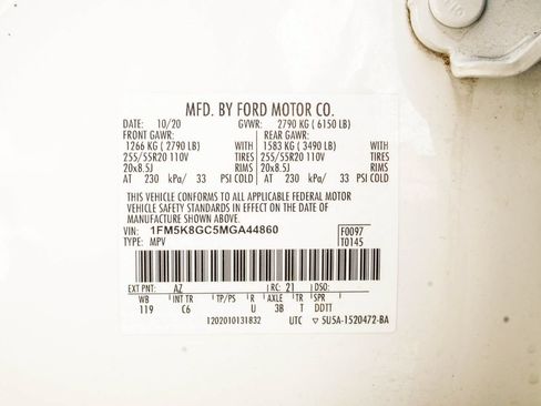 Used 2021 Ford Explorer ST w/ Equipment Group 401A AWD/4WD image 41