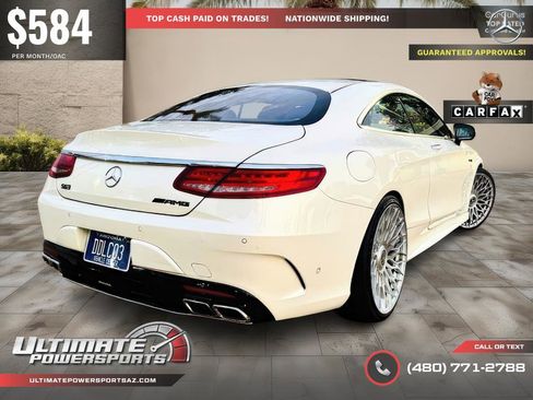 Used 2016 Mercedes-Benz S 550 4MATIC Coupe w/ Sport Package image 3
