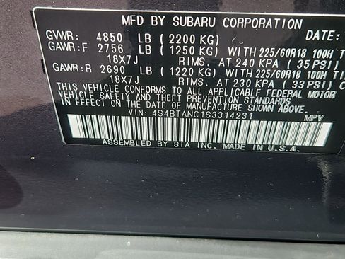 Certified 2025 Subaru Outback Limited AWD/4WD image 7