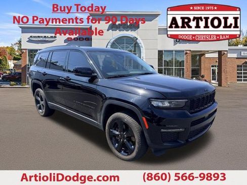Used 2024 Jeep Grand Cherokee L Limited w/ Black Appearance Package AWD/4WD image 1