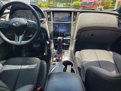 Used 2022 INFINITI Q60 Red Sport 400 w/ Carbon Fiber Package RWD image 14
