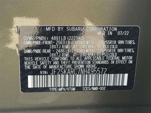 Used 2022 Subaru Forester Touring image 17