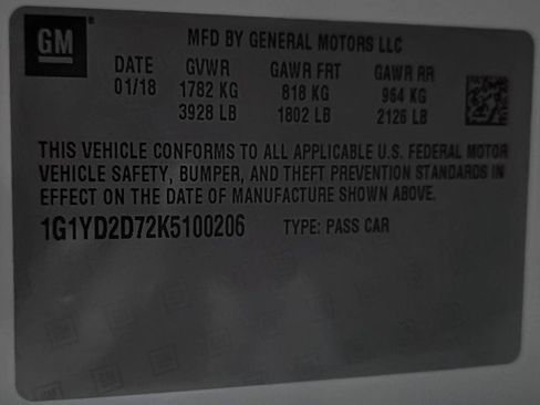 Used 2019 Chevrolet Corvette Stingray Coupe w/ 2LT Preferred Equipment Group RWD image 36