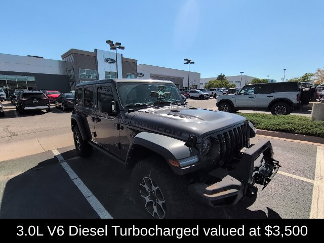 Used 2021 Jeep Wrangler Unlimited Rubicon w/ LED Lighting Group AWD/4WD image 3