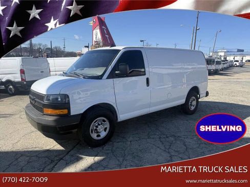 Used 2020 Chevrolet Express 2500 2500 3dr Cargo Van w/ Safety Package image 1