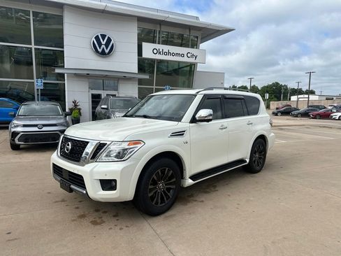 Used 2020 Nissan Armada Platinum w/ Cargo Package RWD image 1