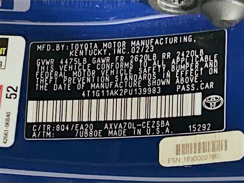 Used 2023 Toyota Camry SE image 27