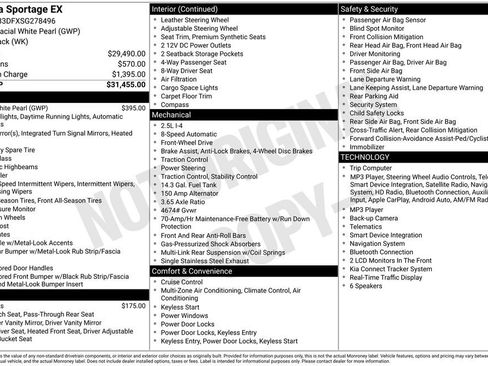 Used 2025 Kia Sportage EX FWD image 15