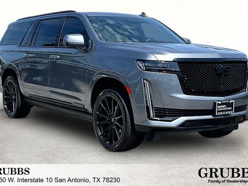 Used 2022 Cadillac Escalade ESV Sport w/ Touring Package RWD image 1