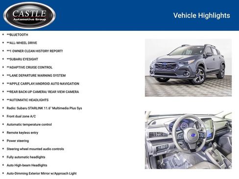Used 2024 Subaru Crosstrek 2.0i Premium w/ Popular Package #3 AWD/4WD image 3