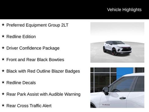 New 2025 Chevrolet Blazer LT w/ Redline Edition image 8