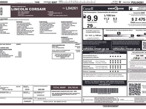 Used 2023 Lincoln Corsair Reserve AWD/4WD image 28